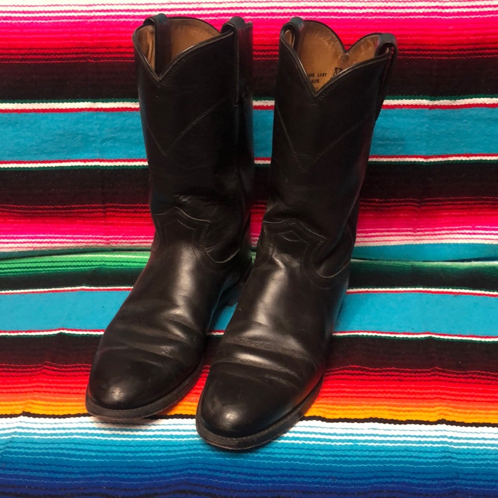 VINTAGE Justin’s Roper style boots
